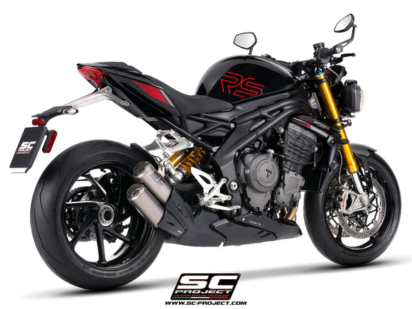 Triumph SPEED TRIPLE 1200 RS - 2025 – SC-Project Twin CR-T titanium exhaust