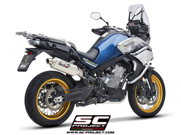 CFMOTO 800MT - 2022 - 2025 – SC-Project Rally Raid titanium exhaust