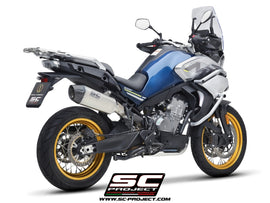 CFMOTO 800MT - 2022 - 2025 – SC-Project X-Plorer II titanium exhaust