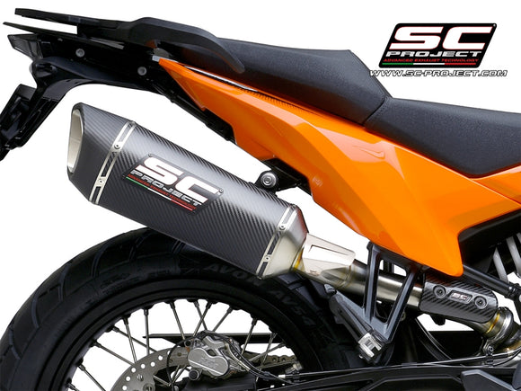 KTM 890 SMT - 2023 - 2024 – SC-Project SC1-R carbon fibre exhaust