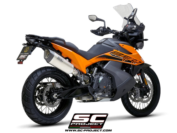 KTM 890 ADVENTURE R - 2025 – SC-Project SC1-R titanium exhaust