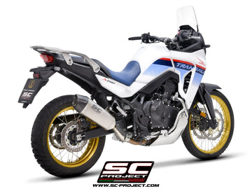 Honda XL750 TRANSALP - 2025 – SC-Project X-Plorer II titanium exhaust