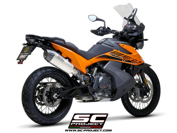 KTM 890 ADVENTURE R - 2025 – SC-Project X-Plorer II titanium exhaust
