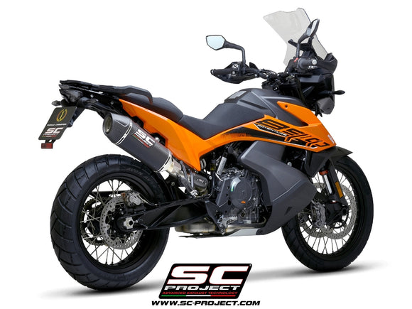KTM 890 ADVENTURE R - 2025 – SC-Project X-Plorer II carbon fibre exhaust