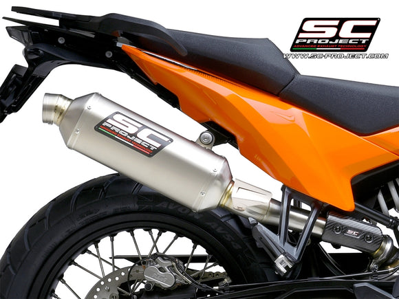 KTM 890 SMT - 2023 - 2024 – SC-Project Rally Raid titanium exhaust