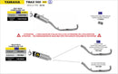 Yamaha TMAX 560 Race-Tech aluminium "Dark" silencer with carby end cap-3
