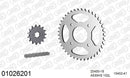 Honda CB250T 1978 - AFAM Reinforced Chain & Steel Sprocket Kit, 530 (OE Pitch) - 01026201 - P3 Tuning