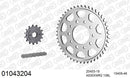 Honda VF400F 1983-1985 - AFAM XS-ring Extra Reinforced Chain & Steel Sprocket Kit, 530 (OE Pitch) - 01043204 - P3 Tuning