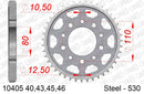Honda VF400F 1983-1985 - AFAM XS-ring Extra Reinforced Chain & Steel Sprocket Kit, 530 (OE Pitch) - 01043204 - P3 Tuning