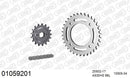 Honda CB500F / T 1977 - AFAM Reinforced Chain & Steel Sprocket Kit, 530 (OE Pitch) - 01059201 - P3 Tuning
