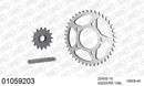 Honda CB500S 1998-2003 - AFAM XS-ring Extra Reinforced Chain & Steel Sprocket Kit, 525 (OE Pitch) - 01059203 - P3 Tuning