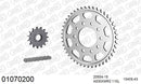 Honda CBR600F 1987-1990 - AFAM XS-ring Extra Reinforced Chain & Steel Sprocket Kit, 530 (OE Pitch) - 01070200 - P3 Tuning