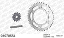Honda XL700 Transalp 2008-2012 - AFAM XS-ring Extra Reinforced Chain & Steel Sprocket Kit, 525 (OE Pitch) - 01070554 - P3 Tuning