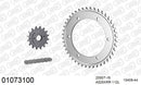 Honda Hawk GT / Bros 650 1988-1991 - AFAM XS-ring Extra Reinforced Chain & Steel Sprocket Kit, 525 (OE Pitch) - 01073100 - P3 Tuning