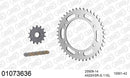 Honda FMX 650 2005-2008 - AFAM XS-ring Extra Reinforced Chain & Steel Sprocket Kit, 520 (OE Pitch) - 01073636 - P3 Tuning