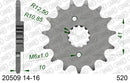 Honda FMX 650 2005-2008 - AFAM XS-ring Extra Reinforced Chain & Steel Sprocket Kit, 520 (OE Pitch) - 01073636 - P3 Tuning
