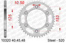 Honda XR650 1993-2009 - AFAM MX reinforced Chain & Steel Sprocket Kit, 520 (OE Pitch) - 01073701B - P3 Tuning