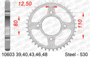Honda CB750K 1971-1977 - AFAM XS-ring Extra Reinforced Chain & Steel Sprocket Kit, 530 (OE Pitch) - 01077200 - P3 Tuning