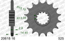 Honda VFR800 Vtec 2014-2019 - AFAM XS-ring Hyper reinforced Chain & Steel Sprocket Kit, 525 (OE Pitch) - 01080204 - P3 Tuning