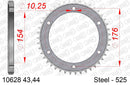 Honda VFR800 Vtec 2014-2019 - AFAM XS-ring Hyper reinforced Chain & Steel Sprocket Kit, 525 (OE Pitch) - 01080204 - P3 Tuning