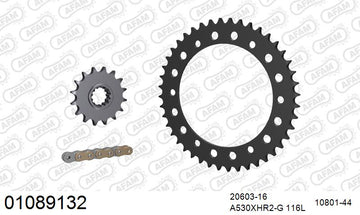 Honda CB1000R 2009-2016 - AFAM XS-ring Hyper reinforced Chain & Steel Sprocket Kit, 530 (OE Pitch) - 01089132 - P3 Tuning