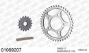Honda CB1000F 1993-1997 - AFAM XS-ring super reinforced Chain & Steel Sprocket Kit, 530 (OE Pitch) - 01089207 - P3 Tuning