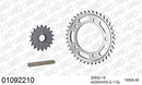 Honda CB1100 2013 - AFAM XS-ring Hyper reinforced Chain & Steel Sprocket Kit, 530 (OE Pitch) - 01092210 - P3 Tuning