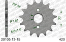 Honda XR 50 R Y,1,2,3 2000-2003 - AFAM Reinforced Chain & Alu Sprocket Kit, 420 (OE Pitch) - 01101700 - P3 Tuning