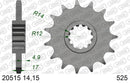 Honda CB600 Hornet 2001-2002 - AFAM XS-ring Extra Reinforced Chain & Alu Sprocket Kit, 525 (OE Pitch) - 01170203 - P3 Tuning