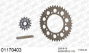 Honda CB600 Hornet 2003-2004 - AFAM XS-ring super reinforced Chain & Alu Sprocket Kit, 520 conversion - 01170403 - P3 Tuning
