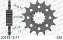Honda CB600 Hornet 2007-2013 - AFAM XS-ring super reinforced Chain & Alu Sprocket Kit, 520 conversion - 01170411 - P3 Tuning
