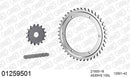 Yamaha XT500 1977-1989 - AFAM Reinforced Chain & Steel Sprocket Kit, 530 conversion - 01259501 - P3 Tuning