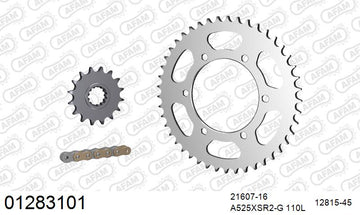 Yamaha Tracer 900 / GT 2015-2017 - AFAM XS-ring super reinforced Chain & Steel Sprocket Kit, 525 (OE Pitch) - 01283101 - P3 Tuning