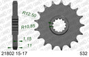 Yamaha YZF1000 Thunderace 1998-2001 - AFAM XS-ring special reinforced Chain & Steel Sprocket Kit, 532 conversion - 01289244 - P3 Tuning