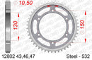 Yamaha YZF1000 Thunderace 1998-2001 - AFAM XS-ring special reinforced Chain & Steel Sprocket Kit, 532 conversion - 01289244 - P3 Tuning