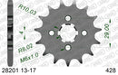 Suzuki GSX-R125/ GSX-S125 2017-2026 - AFAM Standard Chain & Steel Sprocket Kit, 428 (OE Pitch) - 01413133B - P3 Tuning