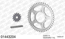 Suzuki GSF400 Bandit 1989-1992 - AFAM XS-ring Extra Reinforced Chain & Steel Sprocket Kit, 525 (OE Pitch) - 01443204 - P3 Tuning