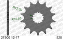 Suzuki GS500E 1989-1993 - AFAM XS-ring Extra Reinforced Chain & Steel Sprocket Kit, 520 (OE Pitch) - 01459200 - P3 Tuning