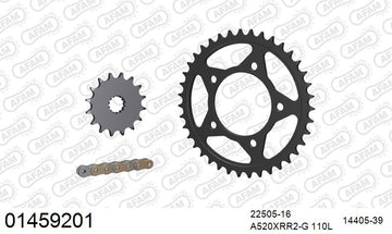 Suzuki GS500E 1994-1995 - AFAM XS-ring Extra Reinforced Chain & Steel Sprocket Kit, 520 (OE Pitch) - 01459201 - P3 Tuning