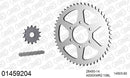 Suzuki GS500E / XE 1982-1983 - AFAM XS-ring Extra Reinforced Chain & Steel Sprocket Kit, 530 (OE Pitch) - 01459204 - P3 Tuning