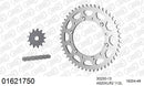 Kawasaki KDX200 1983 - AFAM Xs-Ring Reinforced Plus Chain & Steel Sprocket Kit, 520 conversion - 01621750 - P3 Tuning