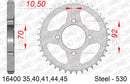 Kawasaki Z250 1979-1980 - AFAM Reinforced Chain & Steel Sprocket Kit, 530 (OE Pitch) - 01626200 - P3 Tuning
