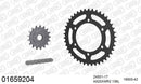 Kawasaki ER-5 (500cc) 1997-2000 - AFAM XS-ring Extra Reinforced Chain & Steel Sprocket Kit, 520 (OE Pitch) - 01659204 - P3 Tuning
