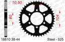 Kawasaki ZX-6R 2000-2001 - AFAM XS-ring Extra Reinforced Chain & Steel Sprocket Kit, 525 (OE Pitch) - 01670242 - P3 Tuning