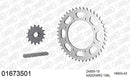 Kawasaki KLR650 2008-2014 - AFAM XS-ring Extra Reinforced Chain & Steel Sprocket Kit, 520 (OE Pitch) - 01673501 - P3 Tuning