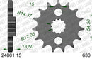 Kawasaki GPZ1100 1982 - AFAM O-ring reinforced Chain & Steel Sprocket Kit, 630 (OE Pitch) - 01689202 - P3 Tuning