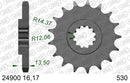Kawasaki GPZ1100 1995-1998 - AFAM XS-ring super reinforced Chain & Steel Sprocket Kit, 530 (OE Pitch) - 01692205 - P3 Tuning
