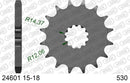 Kawasaki ZX-12R 2000-2003 - AFAM XS-ring Hyper reinforced Chain & Steel Sprocket Kit, 530 (OE Pitch) - 01695241 - P3 Tuning