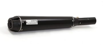 Brixton CrossFire 500 X Rebel silencer with aluminium polish end cap