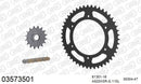 Aprilia Pegaso 650 1998-2000 - AFAM XS-ring Extra Reinforced Chain & Steel Sprocket Kit, 520 (OE Pitch) - 03573501 - P3 Tuning
